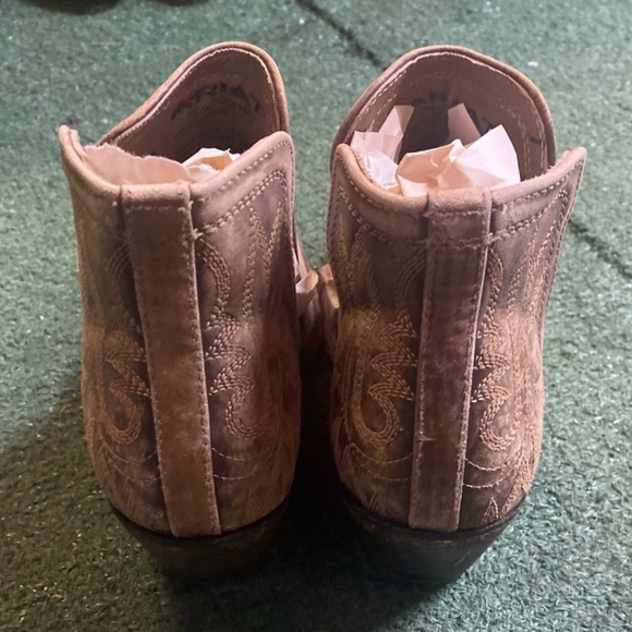 Ariat Brown Western Ankle Boots - Picture 5 of 14